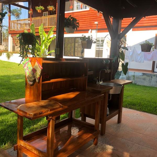 casa cabaña de madera de lujo en venta en siguatepeque honduras