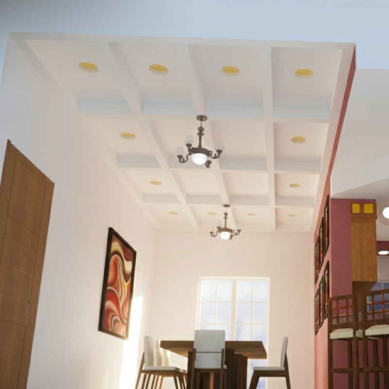 diseño de interiores diseño de cielos falsos de tablayeso en san pedro sula